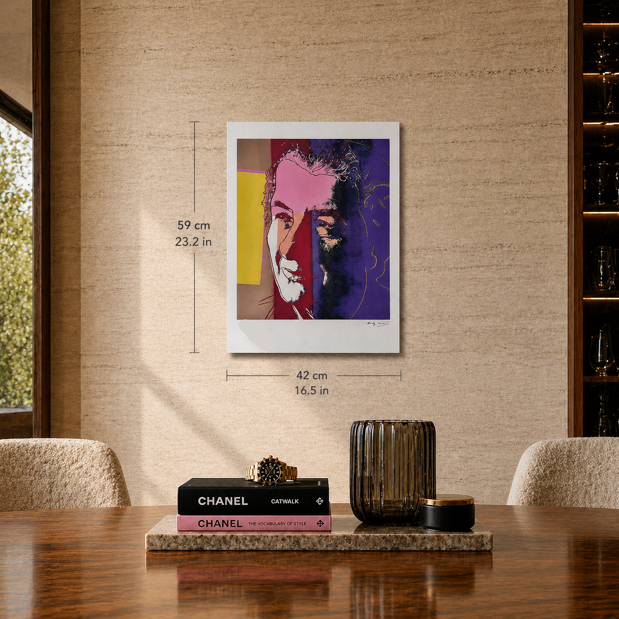 Andy Warhol Golda Meir Litografia Arches 300gsm 42x59 cm