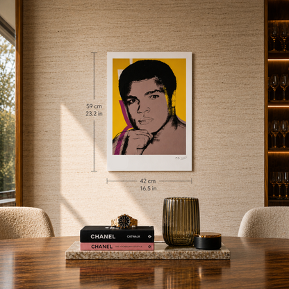 Andy Warhol Muhammad Ali (F. & S. II.182) Litografia Arches 300gsm 42x59 cm