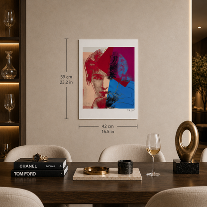 Andy Warhol Sarah Bernhardt Litografia Arches 300gsm 42x59 cm