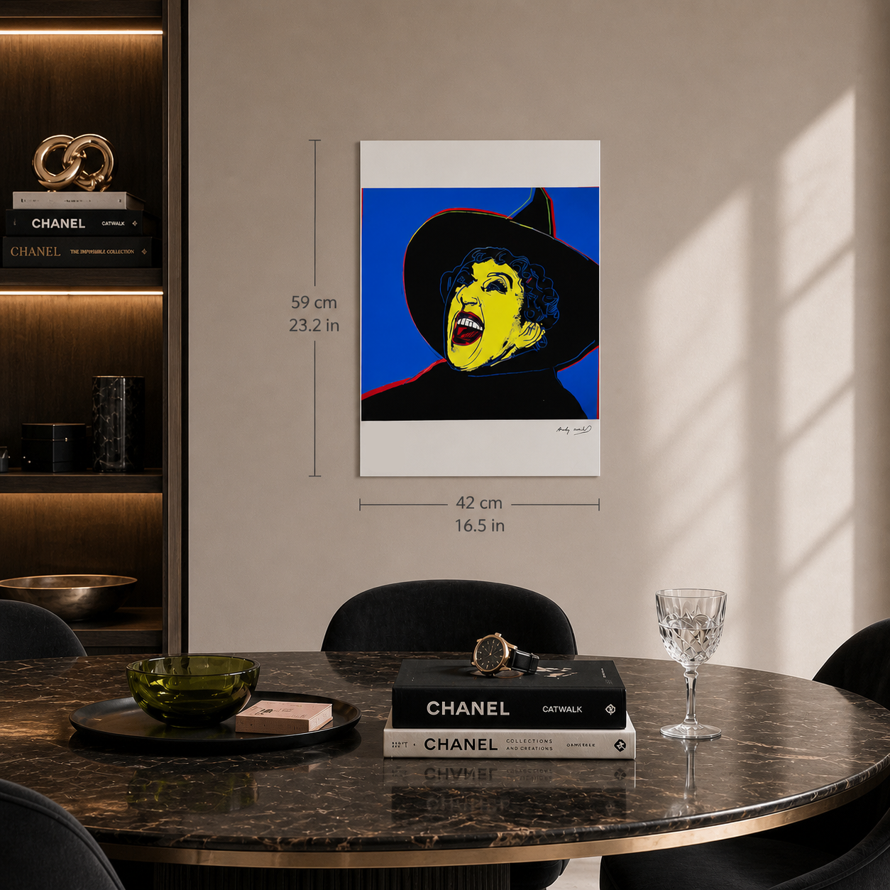 Andy Warhol Witch Litografia Arches 300gsm 42x59 cm