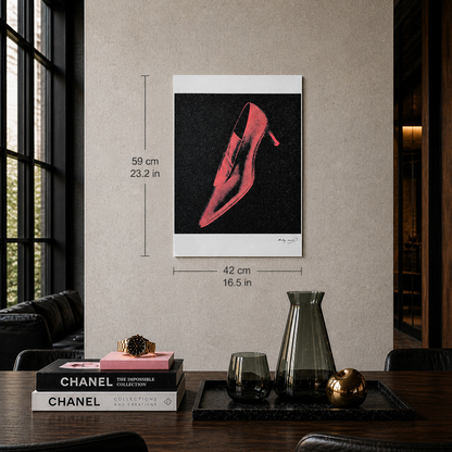 Andy Warhol Shoes Litografia Archi 300gsm 42x59 cm
