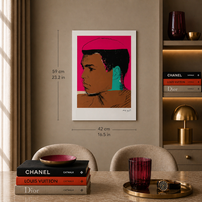 Andy Warhol Muhammad Ali (F. & S. II.179) Litografia Arches 300gsm 42x59 cm