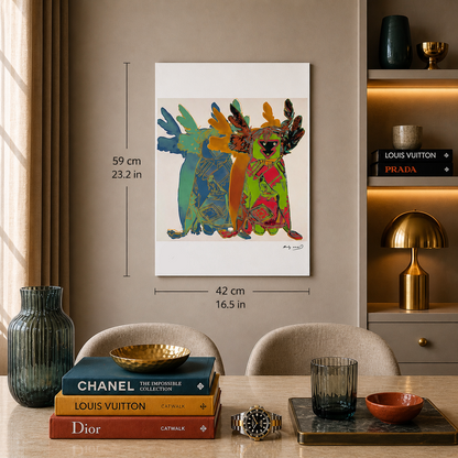 Andy Warhol Kachina Dolls Litografia Arches 300gsm 42x59 cm