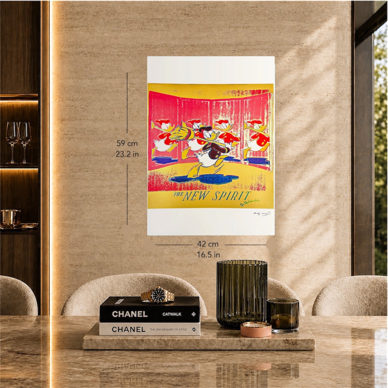 Andy Warhol New Spirit Litografia Arches 300gsm 42x59 cm