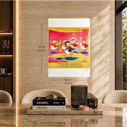 Andy Warhol New Spirit Litografia Arches 300gsm 42x59 cm
