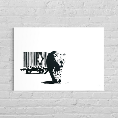 Banksy Barcode Litografia Archi 300gsm 42x59 cm