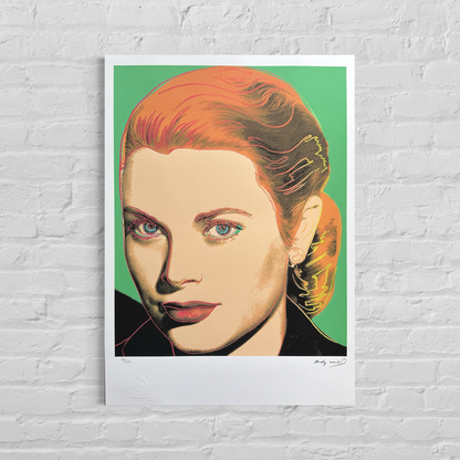 Andy Warhol Grace Kelly Litografia Arches 300gsm 42x59 cm