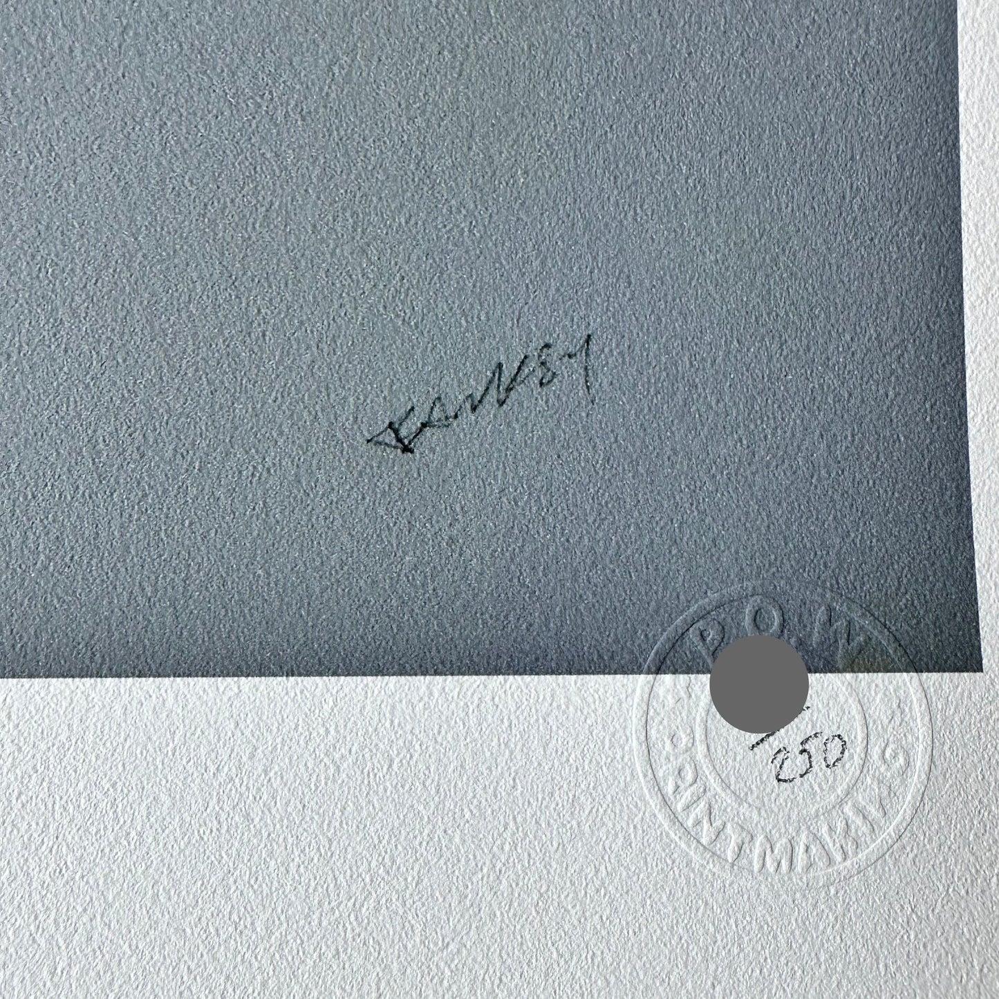 BANKSY Roller rat spot painting