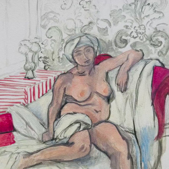 Henri Matisse – ‘Nu sur la chaise longue’ – Gelimiteerde en genummerde editie