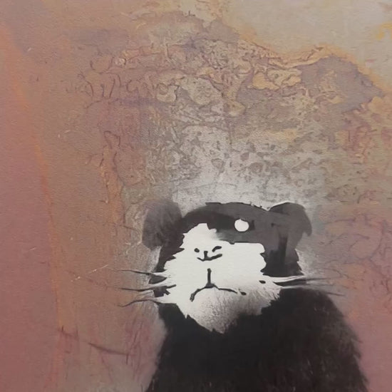Banksy – ‘Roadwork Rat’ – Gelimiteerde en genummerde editie