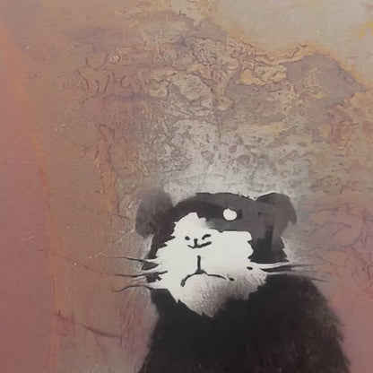 Banksy – ‘Roadwork Rat’ – Gelimiteerde en genummerde editie
