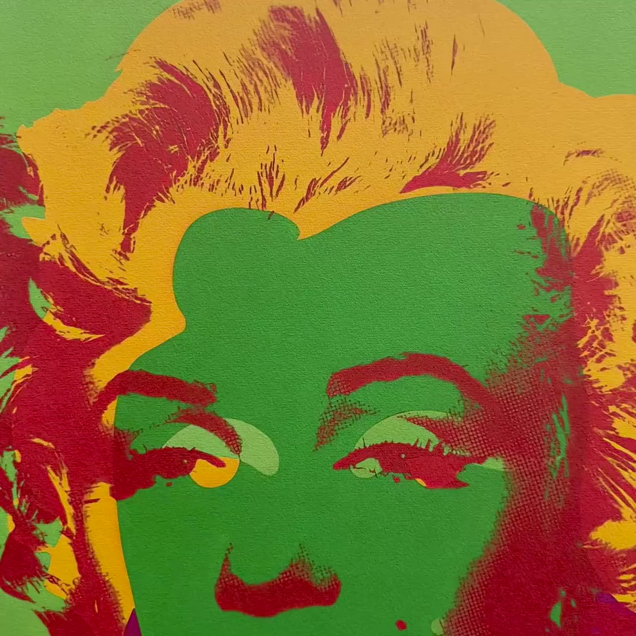 Andy Warhol – ‘Marilyn Monroe (Fluogroen & Rood)’ – Gelimiteerde en genummerde editie