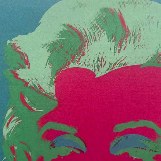 Andy Warhol – ‘Marilyn Monroe (Groen & Roze)’ – Gelimiteerde en genummerde editie