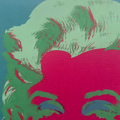 Andy Warhol – ‘Marilyn Monroe (Groen & Roze)’ – Gelimiteerde en genummerde editie
